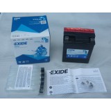 AKUMULÁTOR EXIDE BIKE -- YTX7L-BS  - 12V 6AH  (BEZÚDRŽBOVÁ)